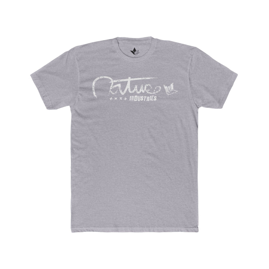 Nature Industries Tilted Right (White) Short Sleeve T-Shirt (Mens) image 3