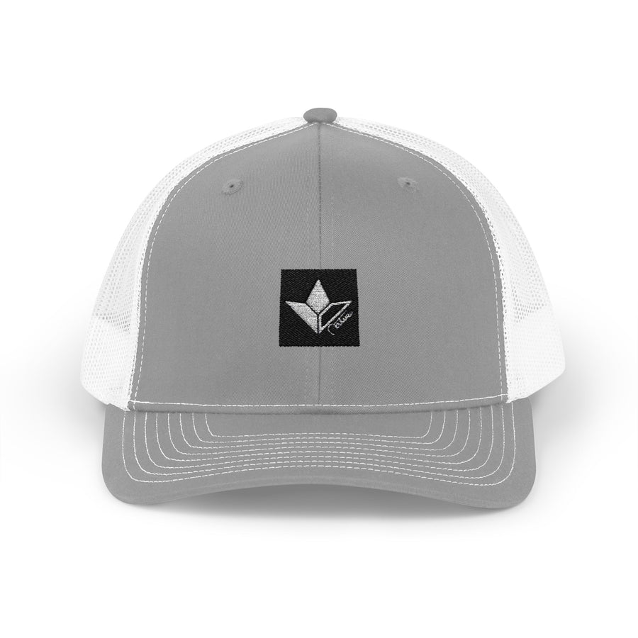 Aloe Squared (Black) Embroidered Snapback Trucker Hat image 0