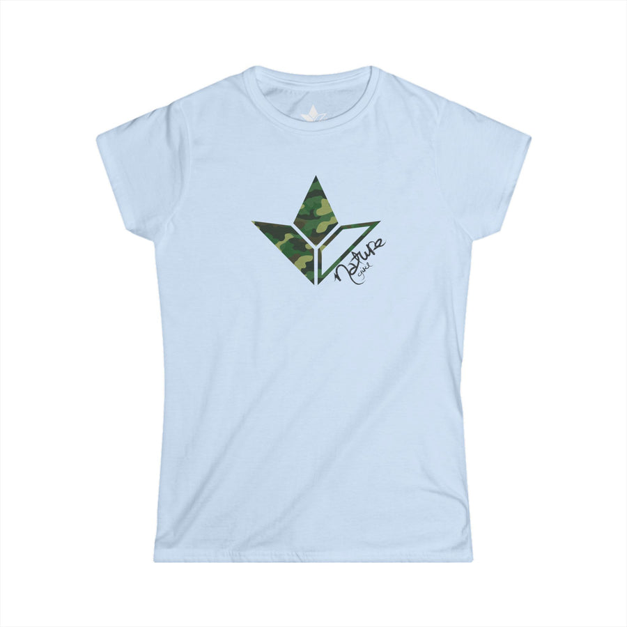 Camo Aloe Short Sleeve T-Shirt (Womens) image 1