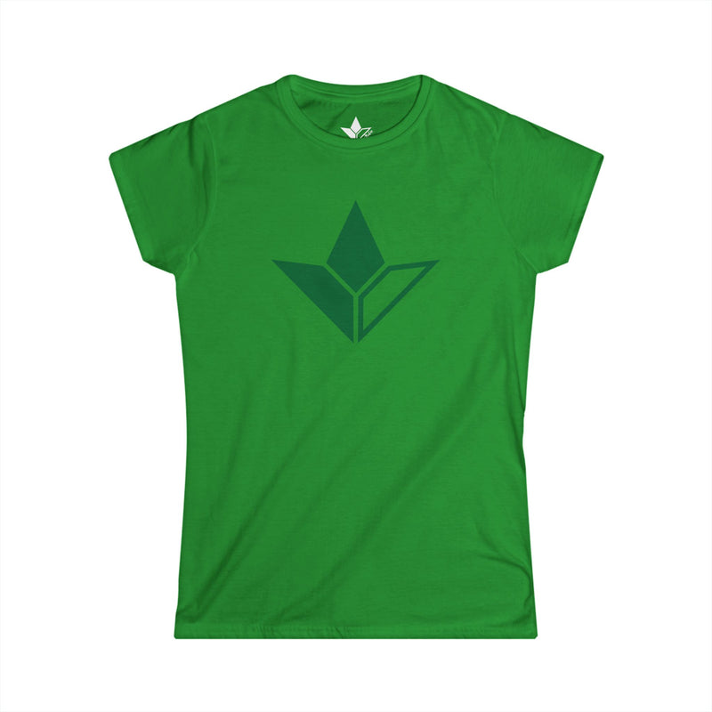 Barely There Green Aloe Short Sleeve T-Shirt (Womens)