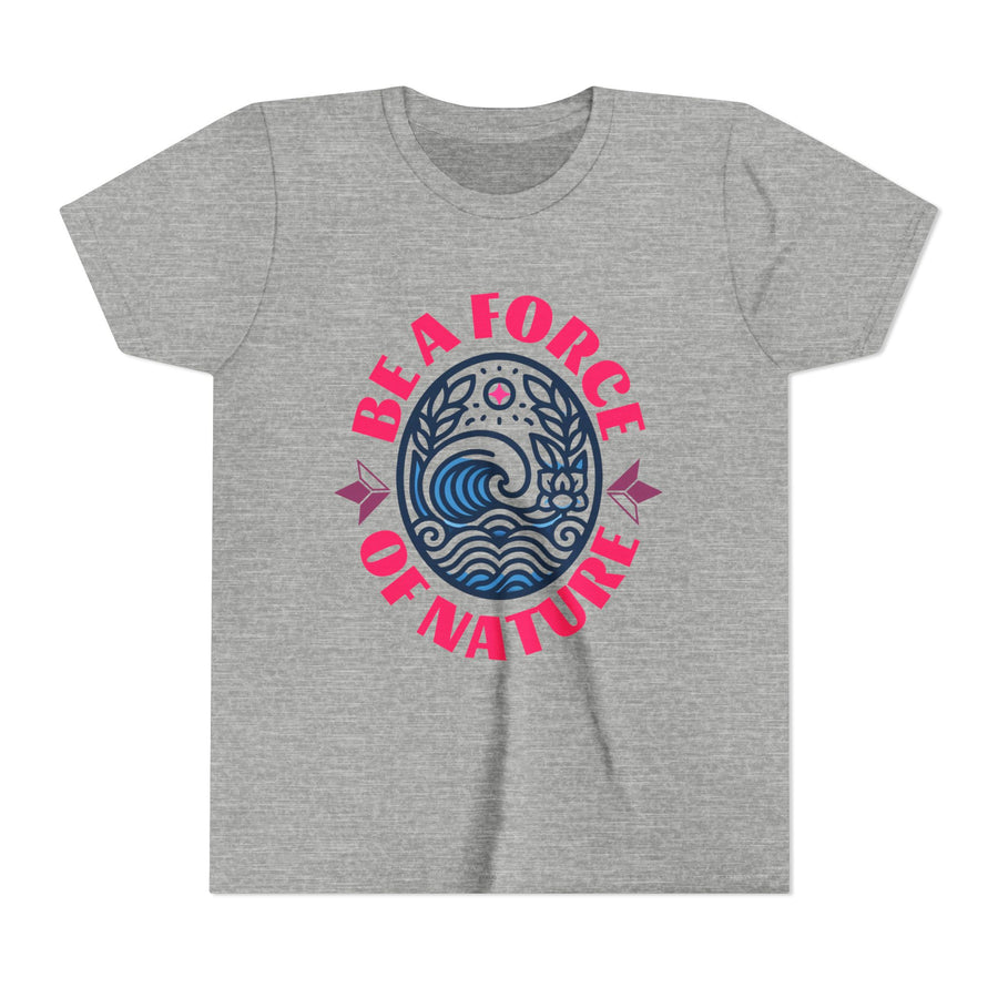 Be A Force Of Nature Short Sleeve T-Shirt (Girls) image 3