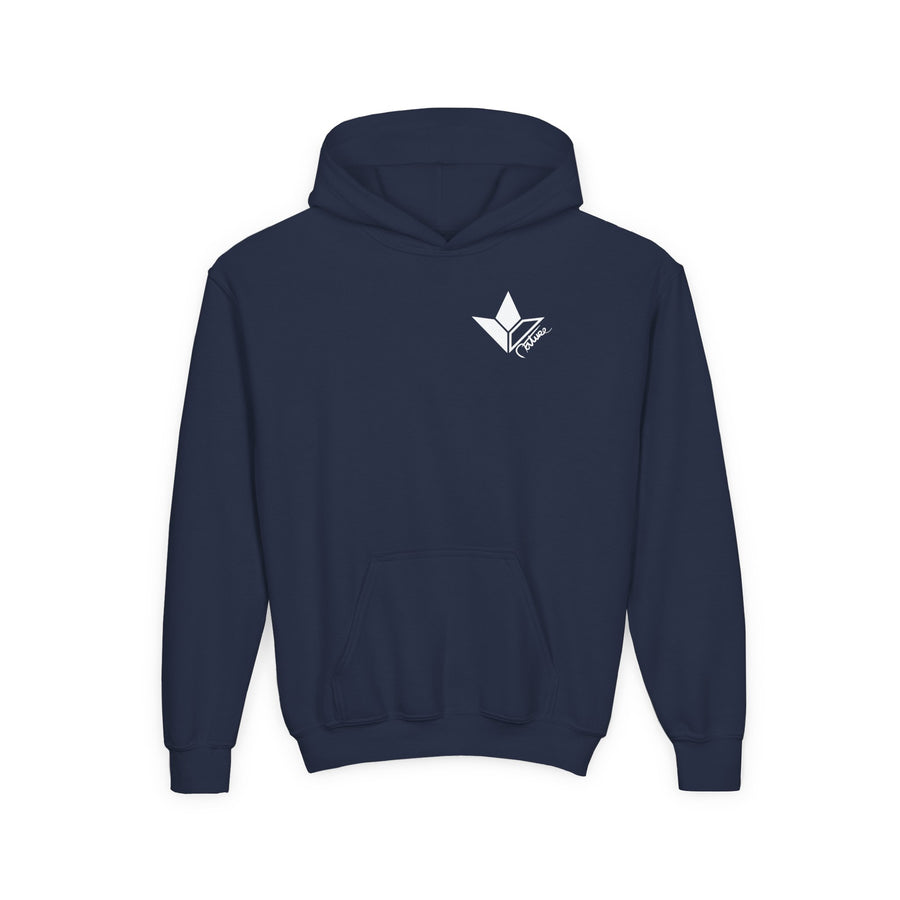 Checkered Nature Heavy Hooded Sweatshirt (Boys) image 2