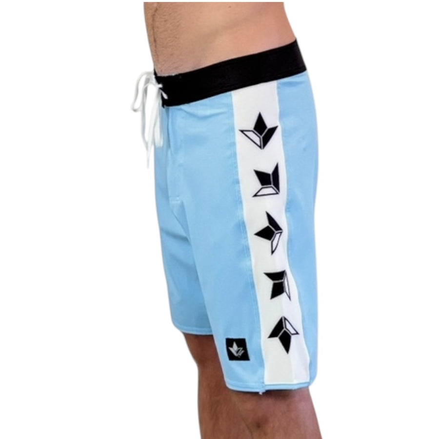 VeraFlex Sky Blue Hurricane Boardshorts image 0