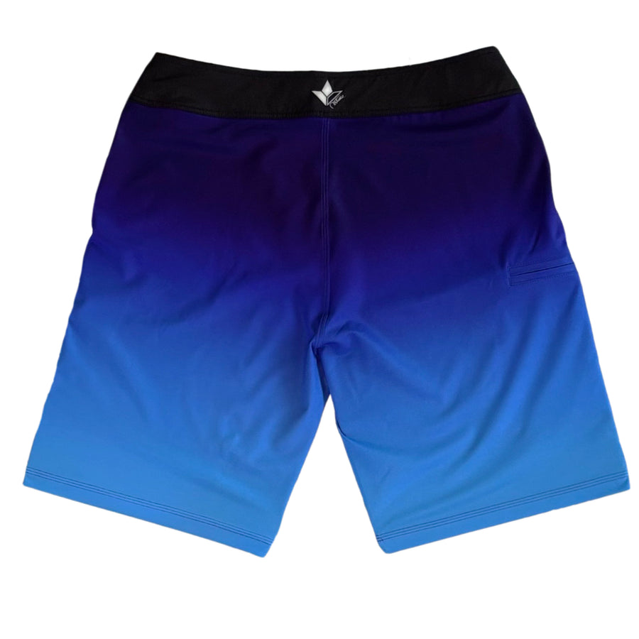 Contrast VeraFlex Performance Boardshorts (Black/Blue Ombre) image 5