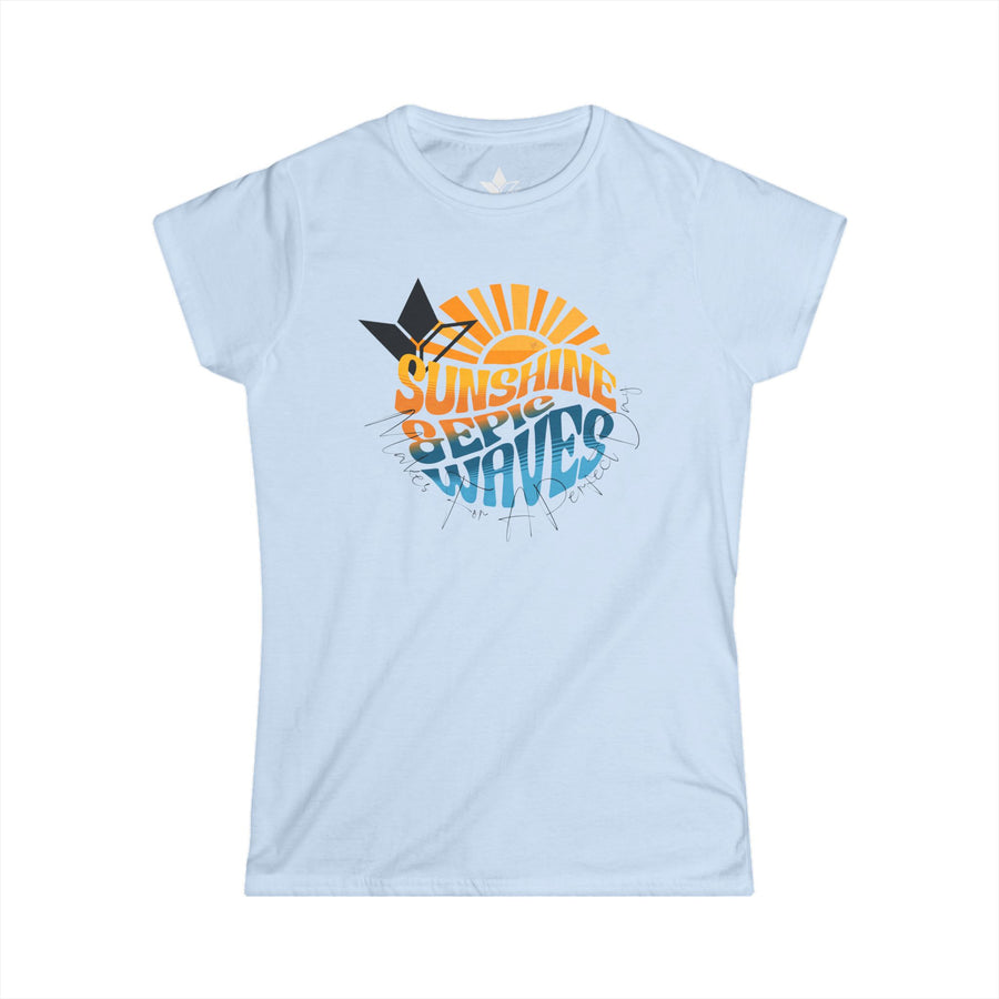 Epic Waves Short Sleeve T-Shirt (Womens) image 1