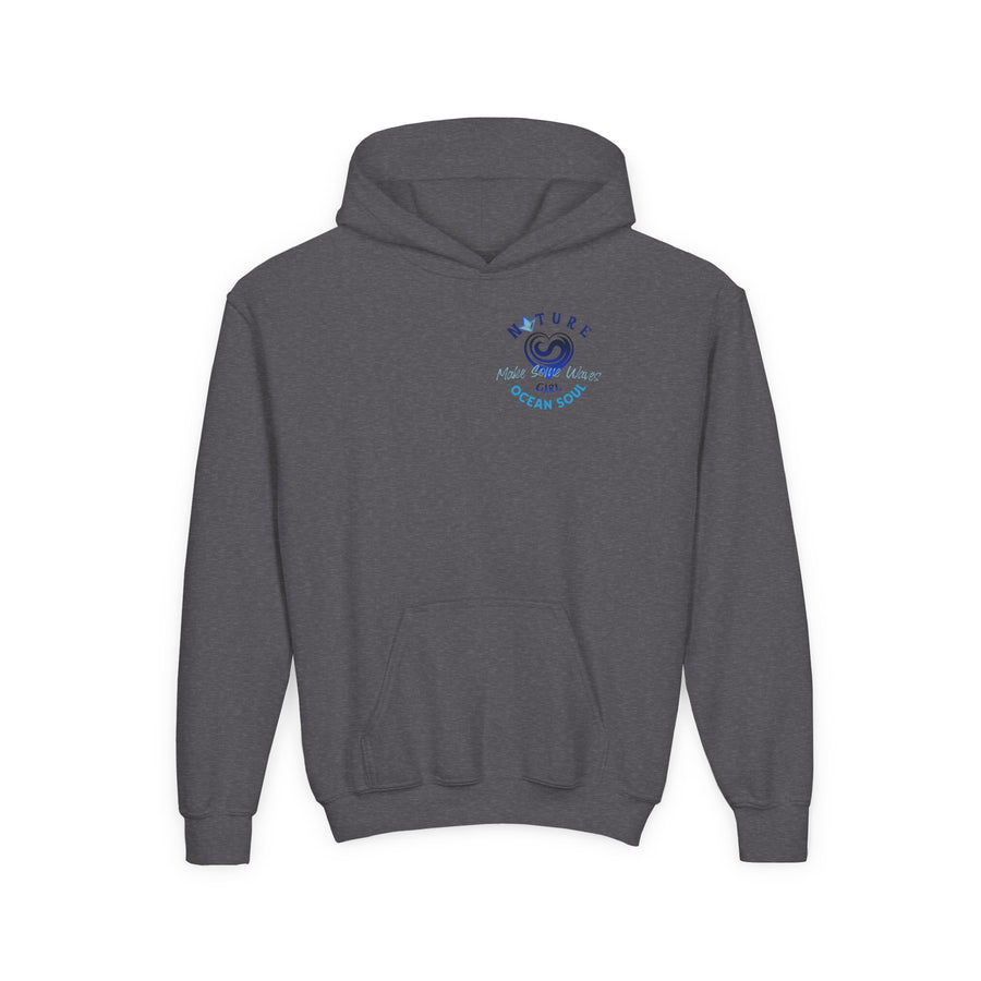 Ocean Soul Heavy Hooded Sweatshirt (Girls) image 2