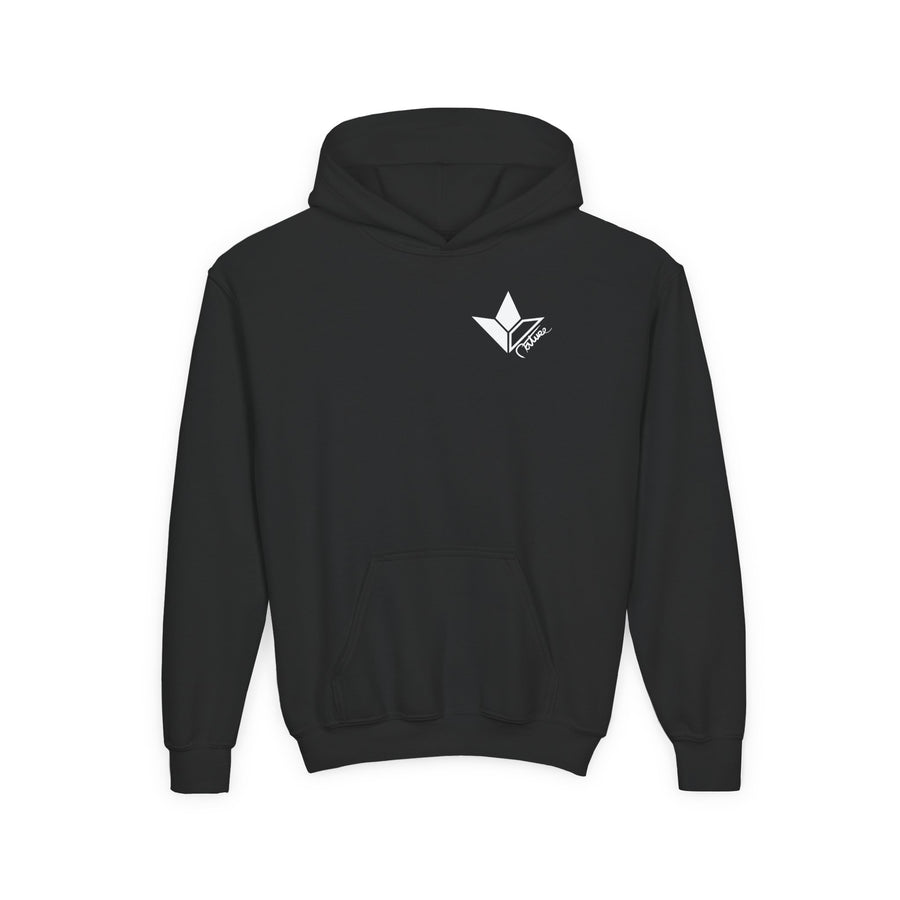 Checkered Nature Heavy Hooded Sweatshirt (Boys) image 1