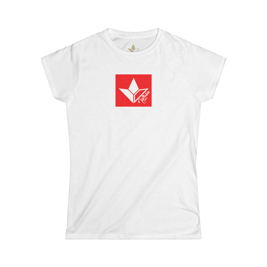 NG Aloe Squared (Red) Short Sleeve T-Shirt (Womens) image 2