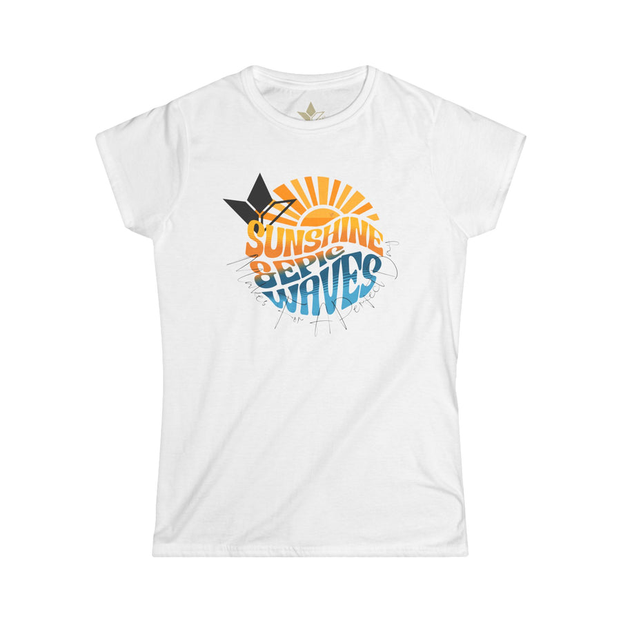 Epic Waves Short Sleeve T-Shirt (Womens) image 0