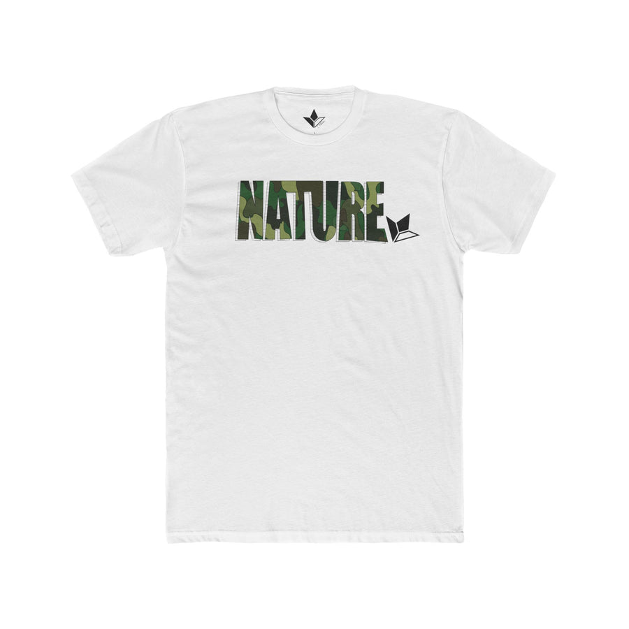 Bold NATURE (Camo w Black Aloe) Short Sleeve T-Shirt (Mens) image 0