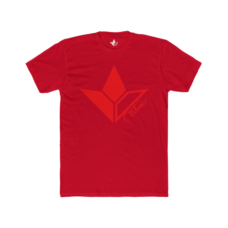 Barely There Red Aloe Short Sleeve T-Shirt (Mens) image 0