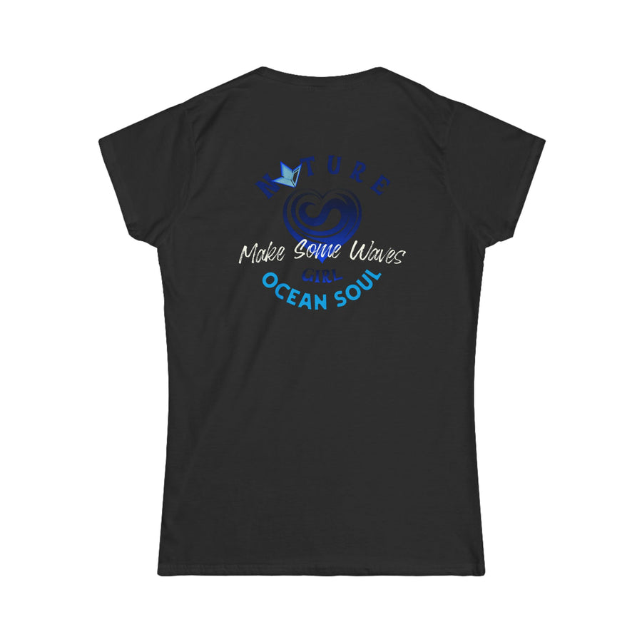Ocean Soul Short Sleeve T-Shirt (Womens image 3