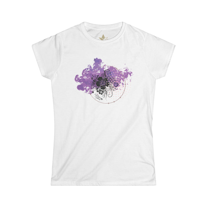 Hibiscus Fog Short Sleeve T-Shirt (Womens)