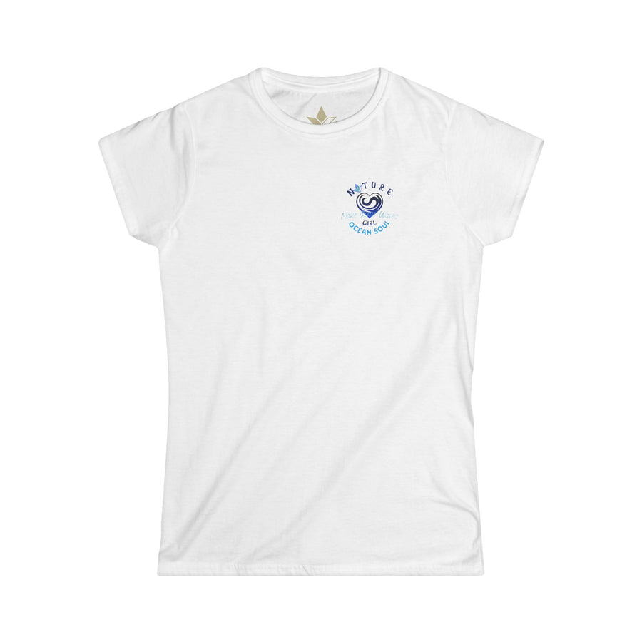 Ocean Soul (Blue) Short Sleeve T-Shirt (Womens) image 1