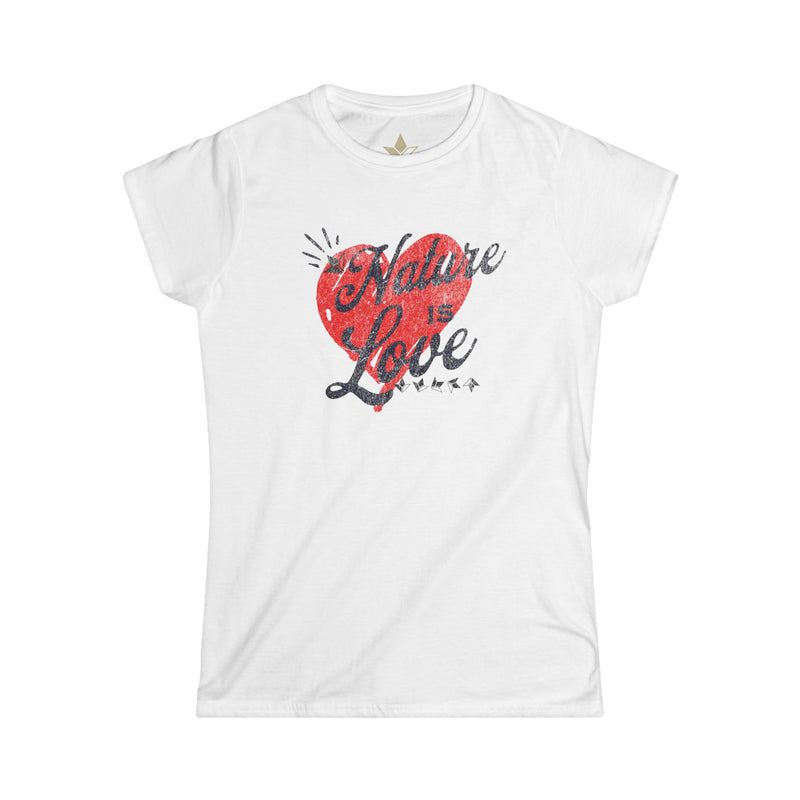 Nature is Love Short Sleeve T-Shirt (Womens)