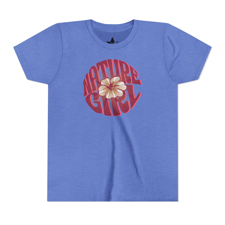 Hibiscus Flower Short Sleeve T-Shirt (Girls) image 2