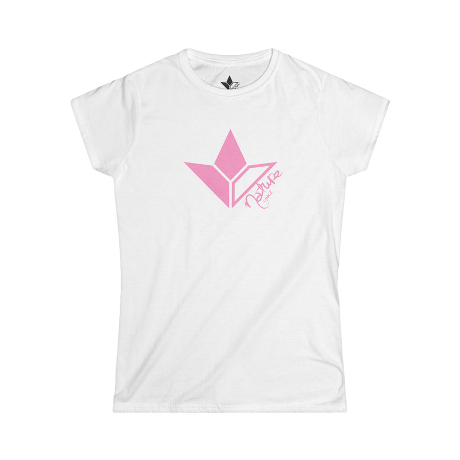 Pink Aloe Short Sleeve T-Shirt (Womens) image 0