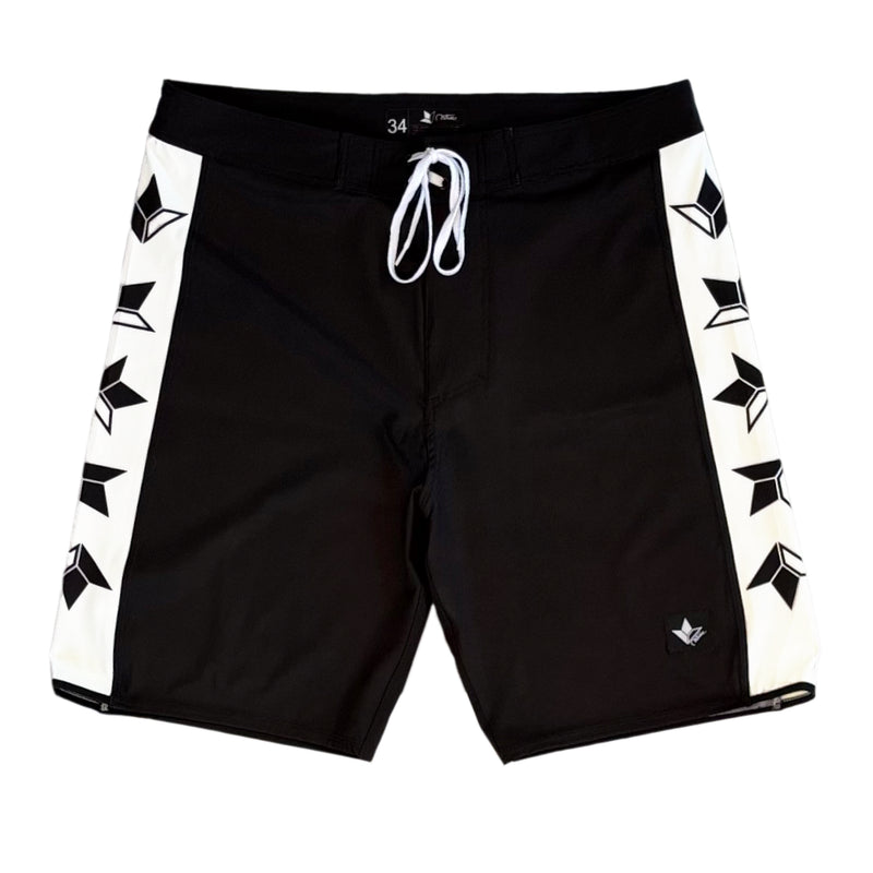 VeraFlex Black Hurricane Boardshorts