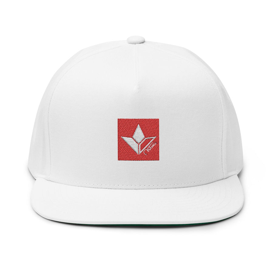 Aloe Squared Embroidered Flat Bill Hat image 1