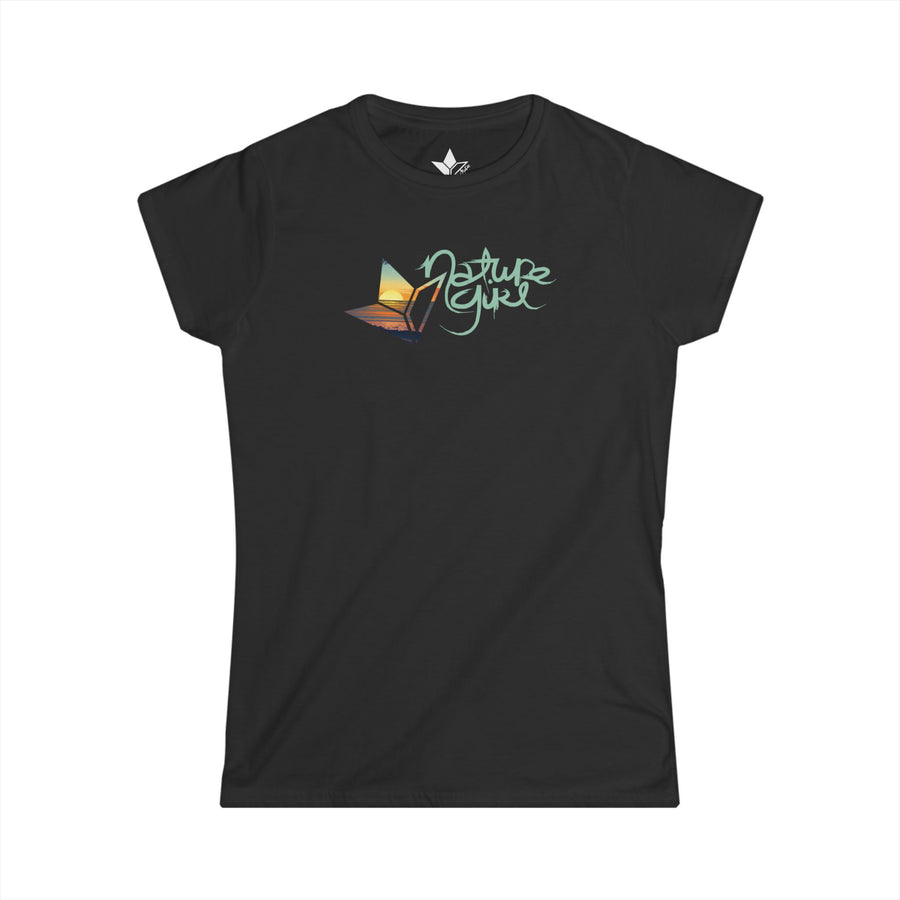 Sunset Nature Girl Short Sleeve T-Shirt (Womens) image 0