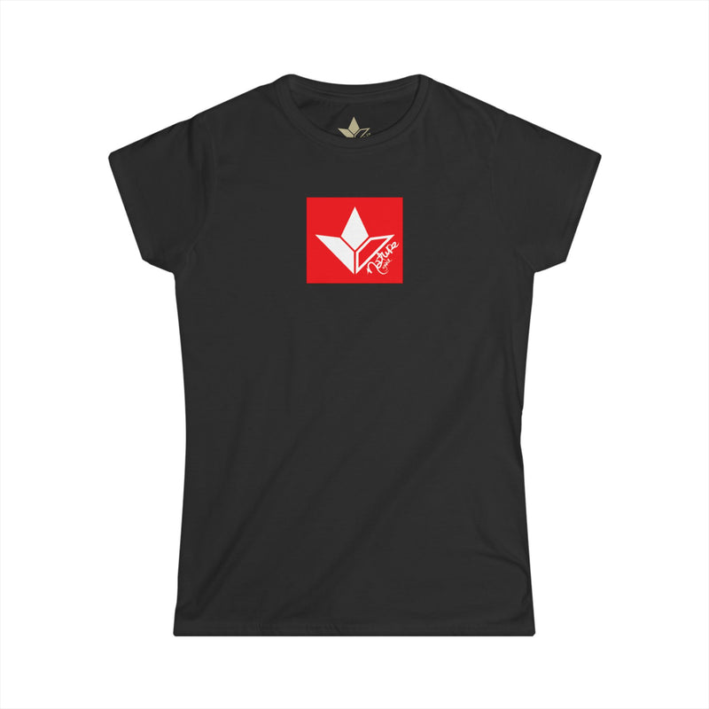 NG Aloe Squared (Red) Short Sleeve T-Shirt (Womens)