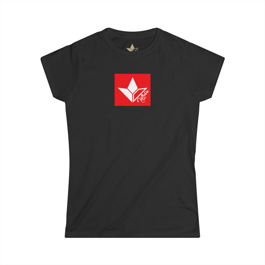NG Aloe Squared (Red) Short Sleeve T-Shirt (Womens) image 0