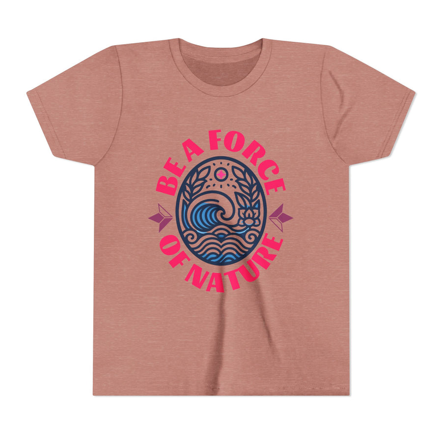 Be A Force Of Nature Short Sleeve T-Shirt (Girls) image 2