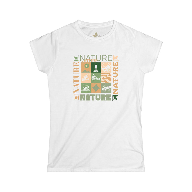 Nature Girl Squared (Day) Short Sleeve T-Shirt (Women's)