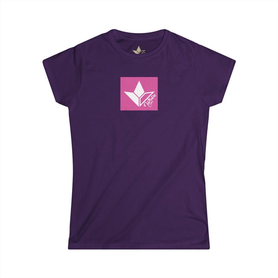 NG Aloe Squared (Pink) Short Sleeve T-Shirt (Womens) image 3