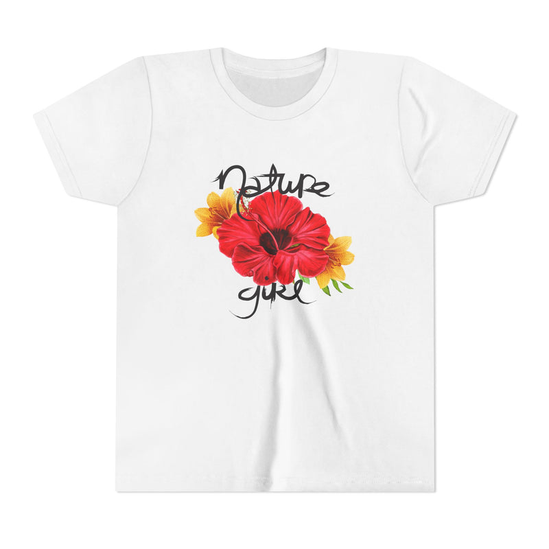 Hibiscus Short Sleeve T-Shirt (Girls)