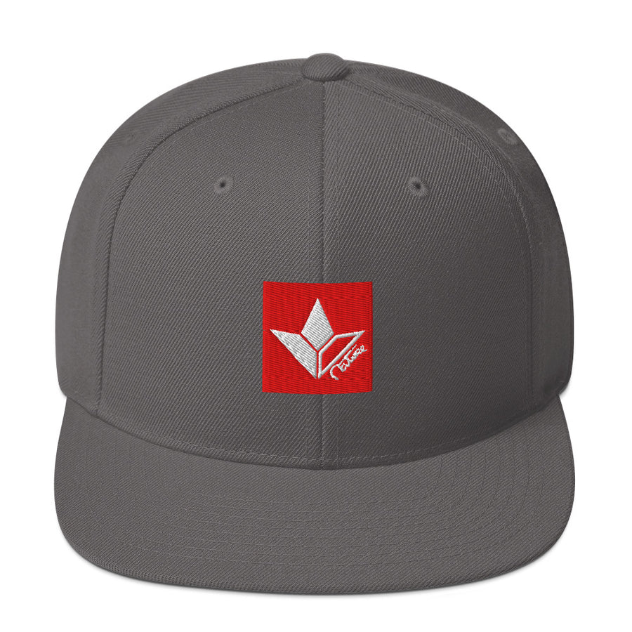Camo Aloe Squared Embroidered Flat Bill Hat image 3