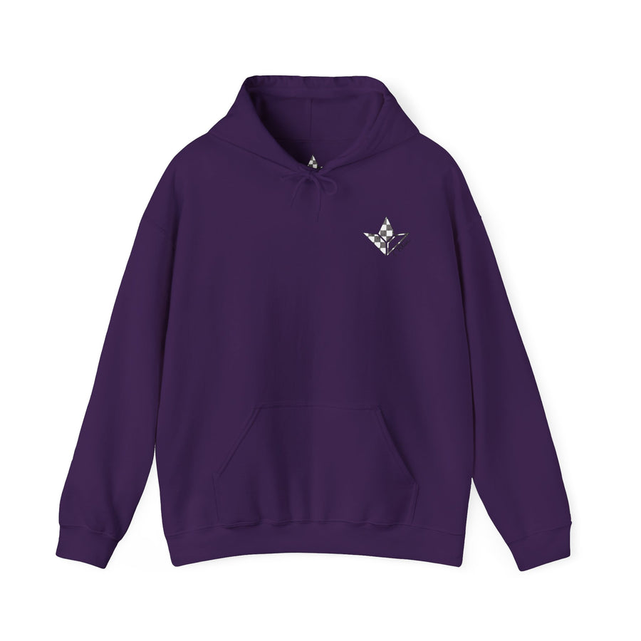 Distressed Checkered Aloe Hoodie (Mens) image 3