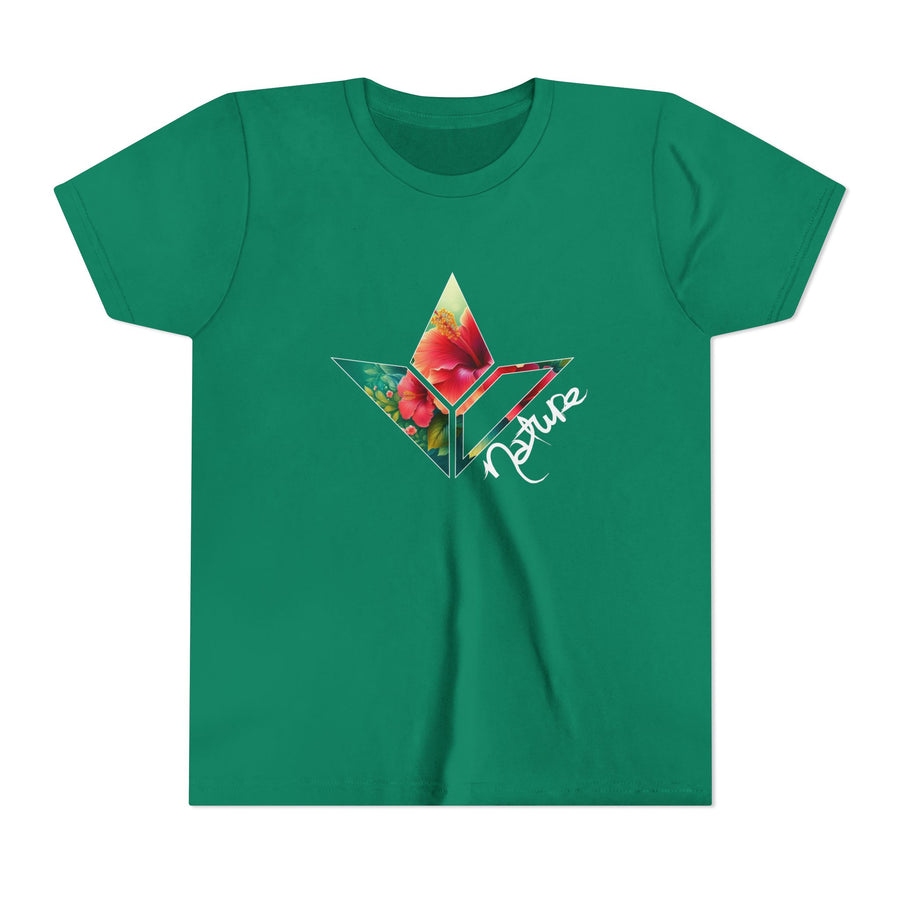 Hibiscus Aloe Short Sleeve T-Shirt (Girls) image 2