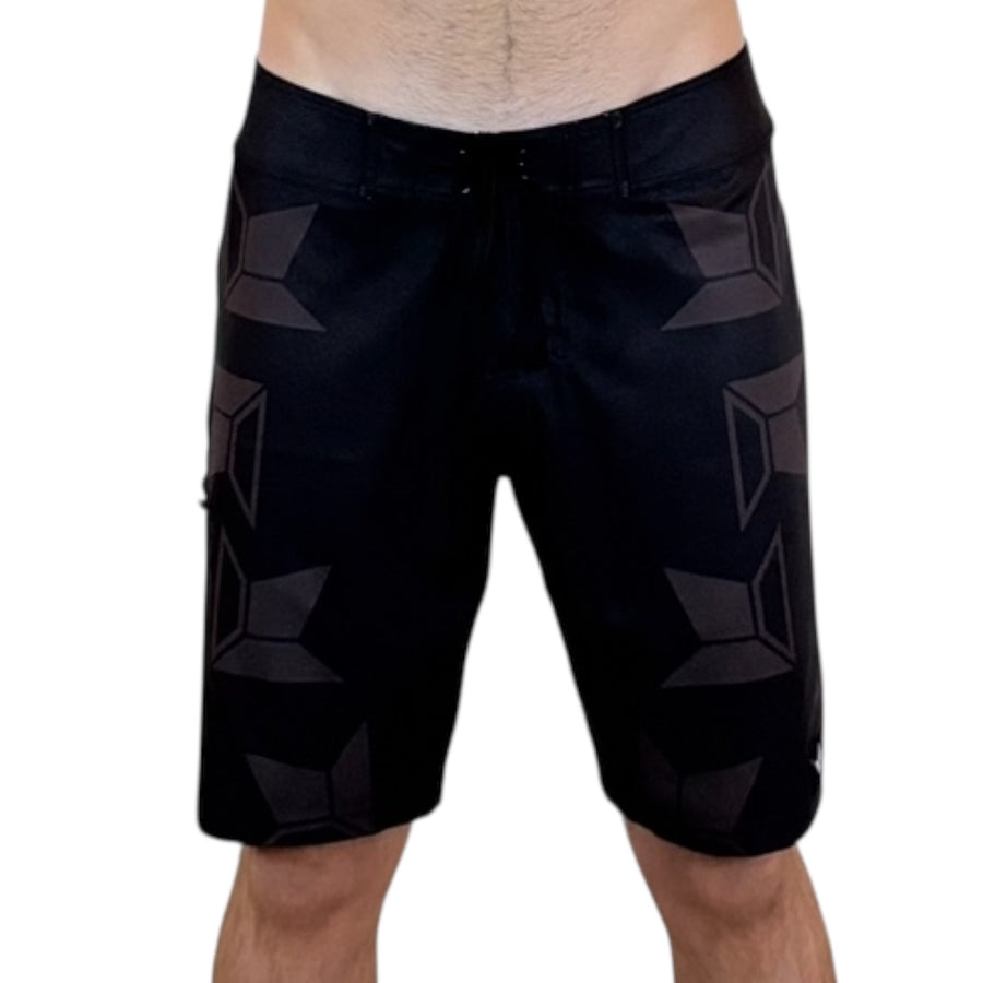 VeraFlex Faded Leaf Boardshorts (Black) image 0