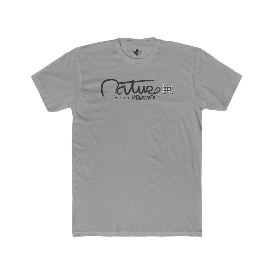 Nature Industries Tilted Right (Black) Short Sleeve T-Shirt (Mens) image 1