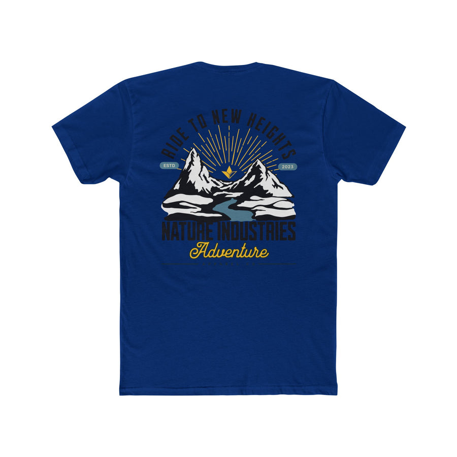Ride to New Heights (Day) Short Sleeve T-Shirt (Mens) image 3