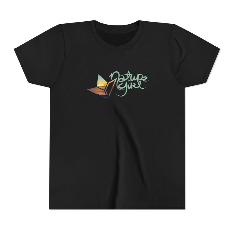 Sunset Nature Girl Short Sleeve T-Shirt (Girls)