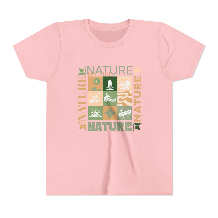 Nature Girl Squared Short Sleeve T-Shirt (Girls) image 3