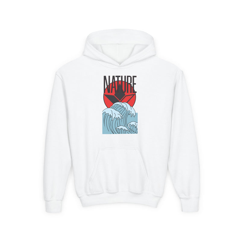 Tsunami Heavy Hooded Sweatshirt (Boys)
