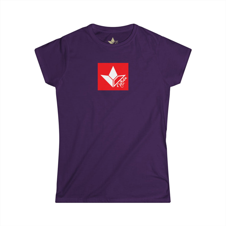 NG Aloe Squared (Red) Short Sleeve T-Shirt (Womens) image 3
