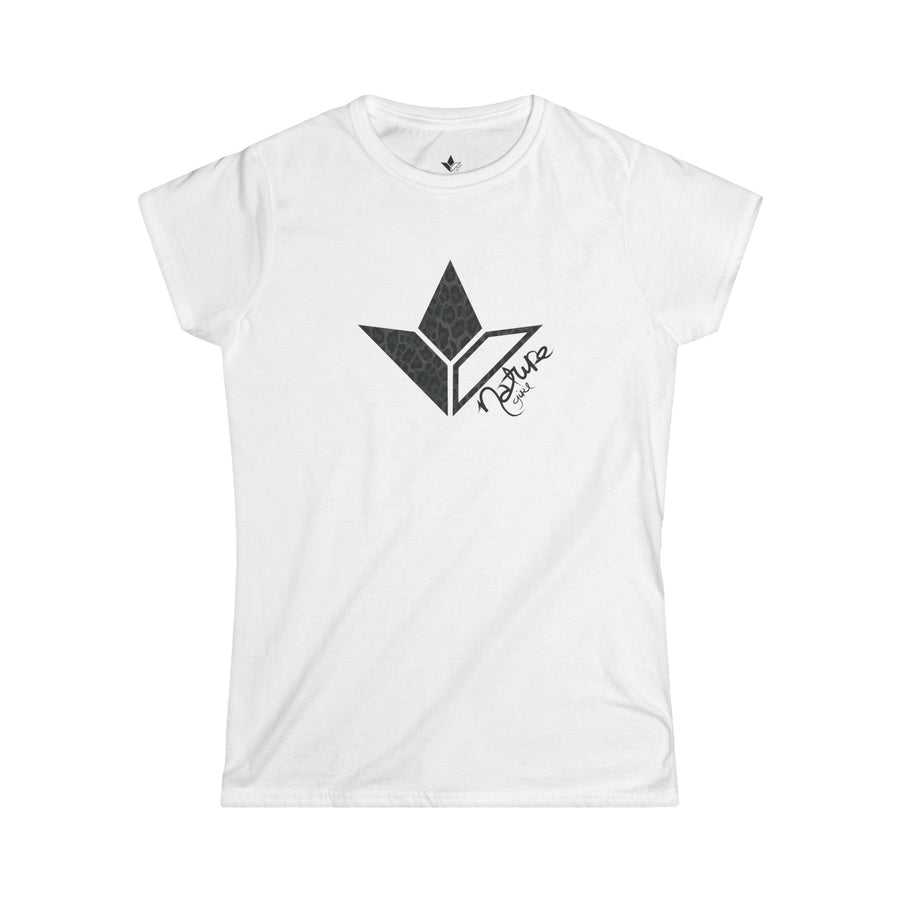 Black Leopard Aloe Short Sleeve T-Shirt (Womens) image 0