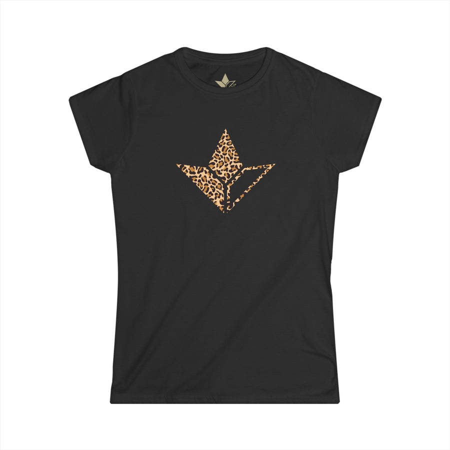 Cheetah Aloe  Short Sleeve T-Shirt (Womens) image 1