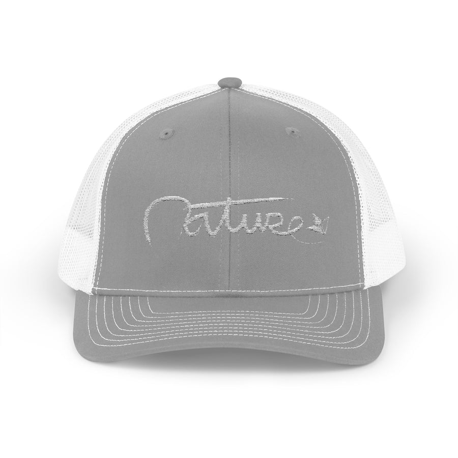 Nature Embroidered Snapback Trucker Hat image 1