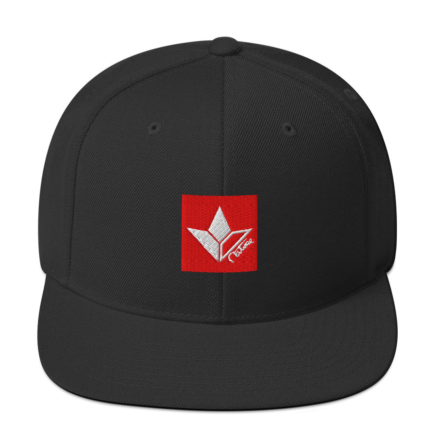 Camo Aloe Squared Embroidered Flat Bill Hat image 2