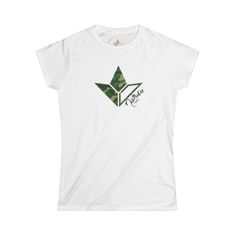 Camo Aloe Short Sleeve T-Shirt (Womens)