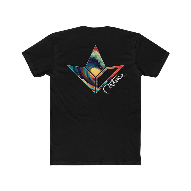 Painted Aloe Wave Short Sleeve T-Shirt (Mens)