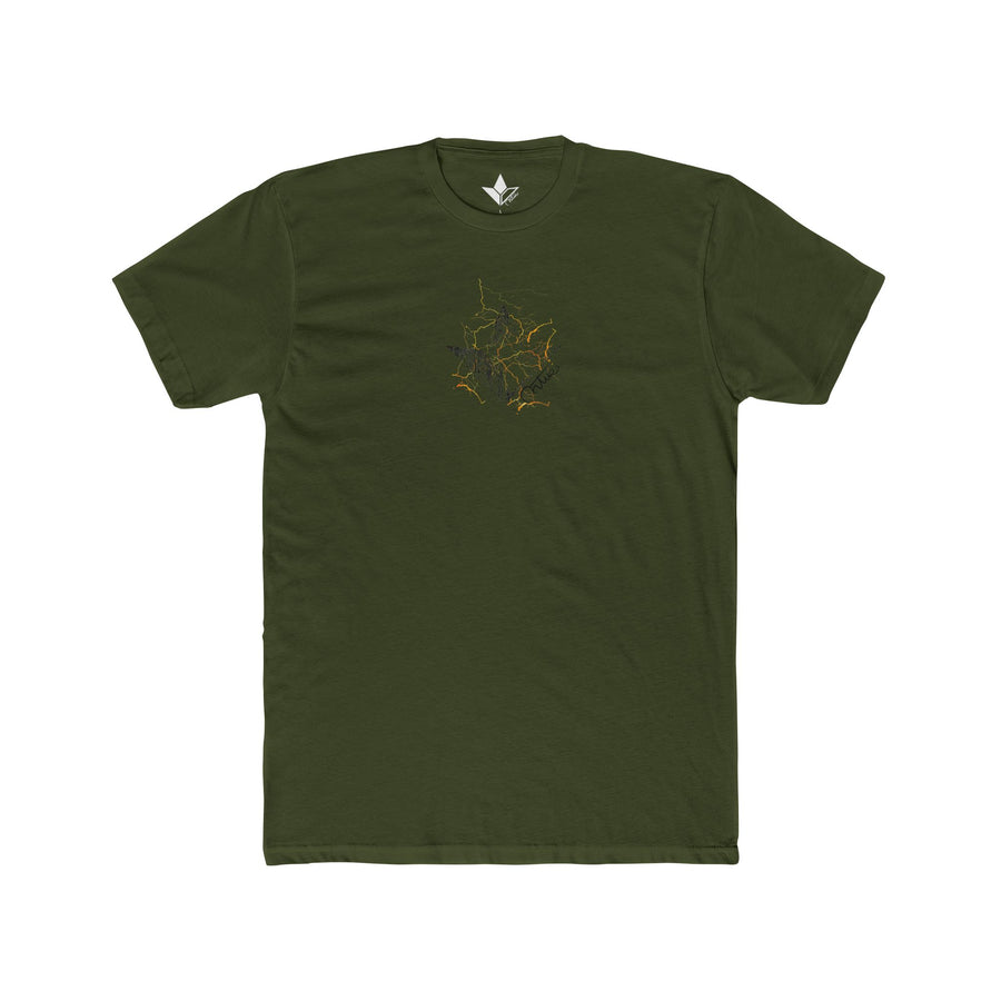 Lightning Strike Faded Aloe Short Sleeve T-Shirt (Mens) image 2