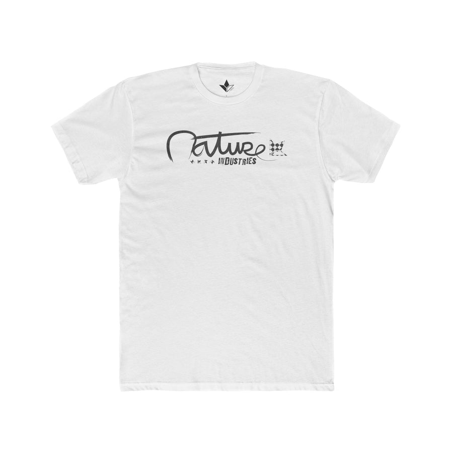 Nature Industries Tilted Right (Black) Short Sleeve T-Shirt (Mens) image 0