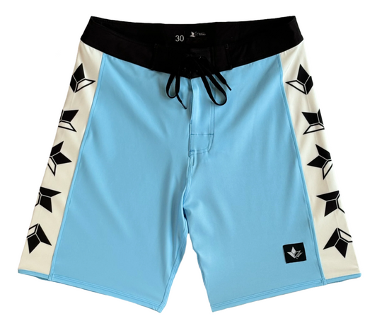 Hurricane VeraFlex Performance Boardshorts (Sky Blue)