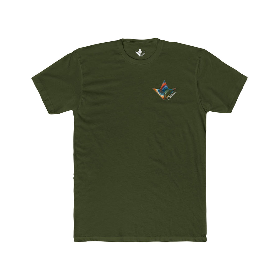 Swirl Wave Aloe Short Sleeve T-Shirt (Mens) image 2